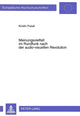 Book cover of: Meinungsvielfalt im Rundfunk nach der audio-visuellen Revolution