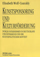 Book cover of: Kunstsponsoring und Kulturfoerderung