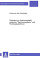 Book cover of: Diverson im Spannungsfeld zwischen «Betreuungsjustiz» und Rechtsstaatlichkeit