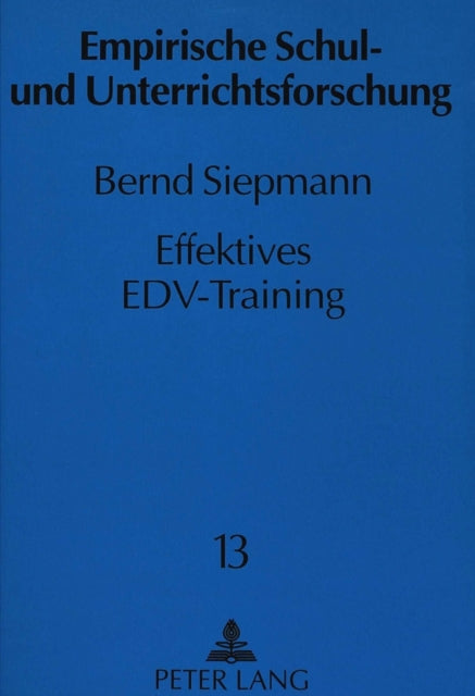 Book cover of: Effektives Edv-Training