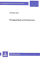 Book cover of: Ertragsverlaeufe und Konkurrenz