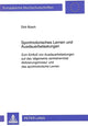 Book cover of: Sportmotorisches Lernen Und Ausdauerbelastungen