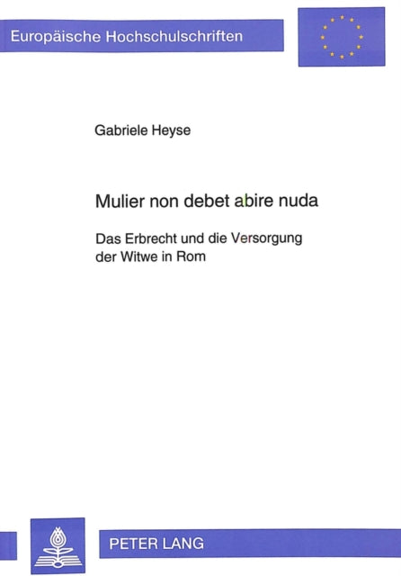 Book cover of: Mulier non debet abire nuda