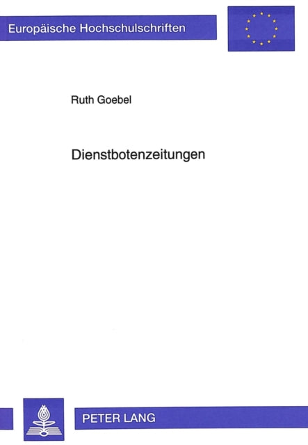 Book cover of: Dienstbotenzeitungen