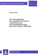Book cover of: Die Anwendbarkeit der umweltoekonomischen Lizenzloesung auf die Umweltbelastungen durch den zivilen Luftverkehr