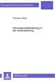 Book cover of: Informationsueberlastung in der Unternehmung