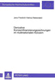 Book cover of: Derivative Konzernfinanzierungsrechnungen im multinationalen Konzern