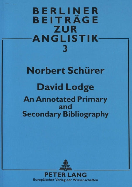 Book cover of: David Lodge