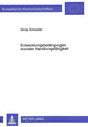 Book cover of: Entwicklungsbedingungen sozialer Handlungsfaehigkeit. By: Silvia Schneider