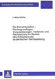 Book cover of: Die Exmatrikulation - Rechtsgrundlagen, Voraussetzungen, Verfahren und Rechtsschutz im Bereich des Erloeschens der studentischen Rechtsstellung