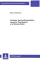 Book cover of: Vertikale Verbundkooperation zwischen Sparkassen und Girozentralen