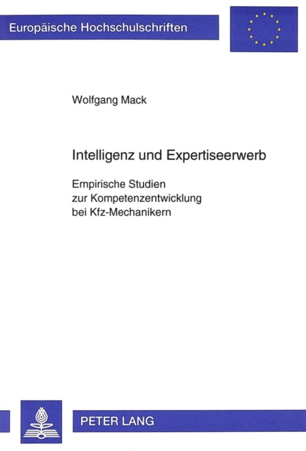 Book cover of: Intelligenz und Expertiseerwerb