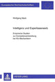 Book cover of: Intelligenz und Expertiseerwerb