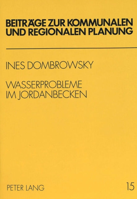 Book cover of: Wasserprobleme im Jordanbecken