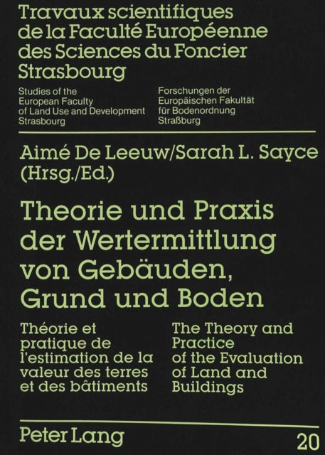 Book cover of: Theorie und Praxis der Wertermittlung von Gebaeuden, Grund und Boden