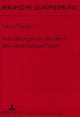 Book cover of: Anforderungen an den Beruf des Generalstabsoffiziers