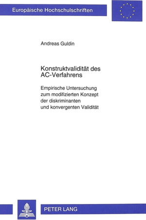 Konstruktvaliditaet des AC-Verfahrens