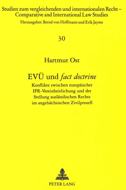 Book cover of: EVUe und «fact doctrine»