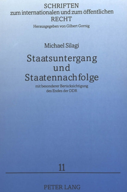 Book cover of: Staatsuntergang und Staatennachfolge