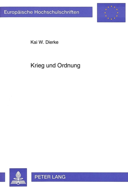 Book cover of: Krieg und Ordnung