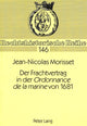 Book cover of: Der Frachtvertrag in Der «Ordonnance de la Marine» Von 1681