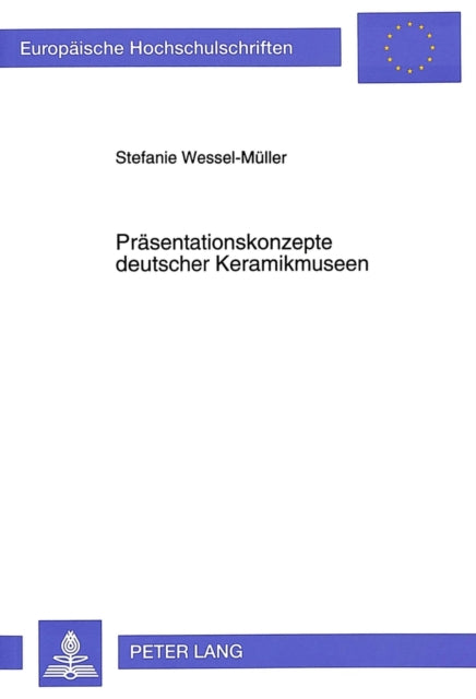 Book cover of: Praesentationskonzepte deutscher Keramikmuseen