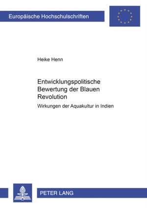 Entwicklungspolitische Bewertung Der «Blauen Revolution»