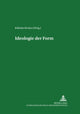 Book cover of: Ideologie Der Form. By: Kalman Kovacs
