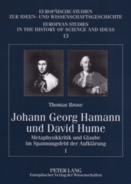 Book cover of: Johann Georg Hamann Und David Hume. By: Thomas Brose