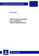 Book cover of: Oekonomische Analyse Der Verdeckten Gewinnausschuettung. By: Elmar Bindl