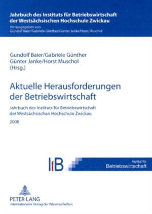 Aktuelle Herausforderungen Der Betriebswirtschaft