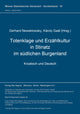 Book cover of: Totenklage und Erzaehlkultur in Stinatz im suedlichen Burgenland