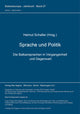 Book cover of: Sprache und Politik. Die Balkansprachen in Vergangenheit und Gegenwart