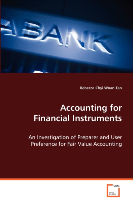 Book cover of: Accounting for Financial Instruments