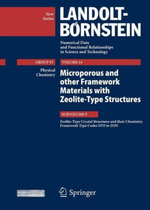 Zeolite-Type Crystal Structures and their Chemistry. Framework Type Codes STO to ZON