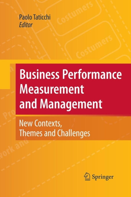 Book cover of: Business Performance Measurement and Management. By: Paolo Taticchi