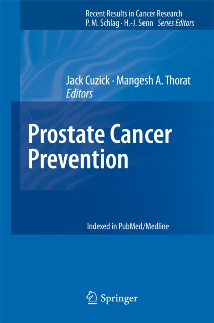 Book cover of: Prostate Cancer Prevention. By: Jack Cuzick