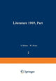 Book cover of: Literature 1969, Part 2. By: Siegfried Böhme