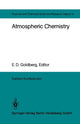 Book cover of: Atmospheric Chemistry. By: E. D. Goldberg