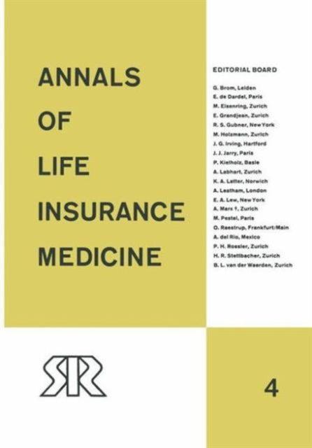 Book cover of: Annals of Life Insurance Medicine. By: Robert D. C. Brackenridge