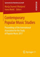 Book cover of: Contemporary Popular Music Studies. By: Marija Dumnić Vilotijević