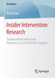 Book cover of: Insider Intervention Research. By: Doris Klutz