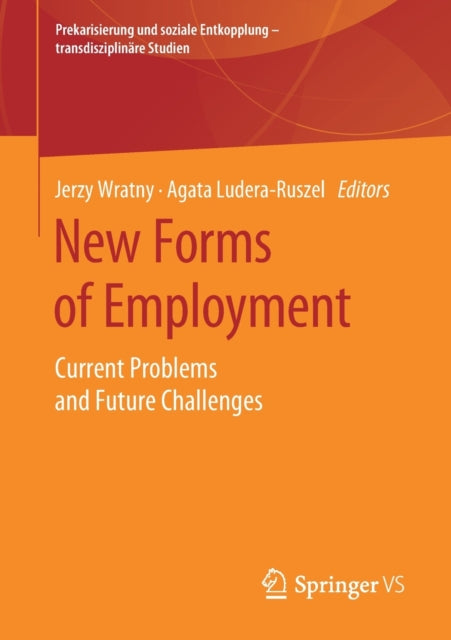 Book cover of: New Forms of Employment. By: Jerzy Wratny