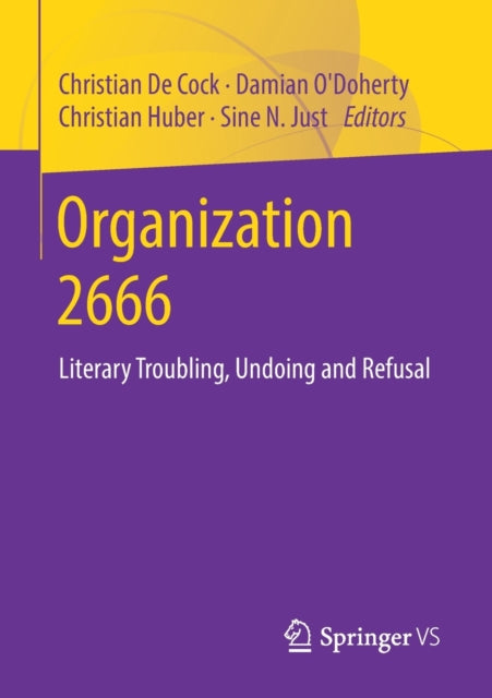 Book cover of: Organization 2666. By: Christian De Cock