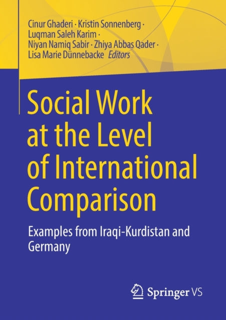 Book cover of: Social Work at the Level of International Comparison. By: Cinur Ghaderi