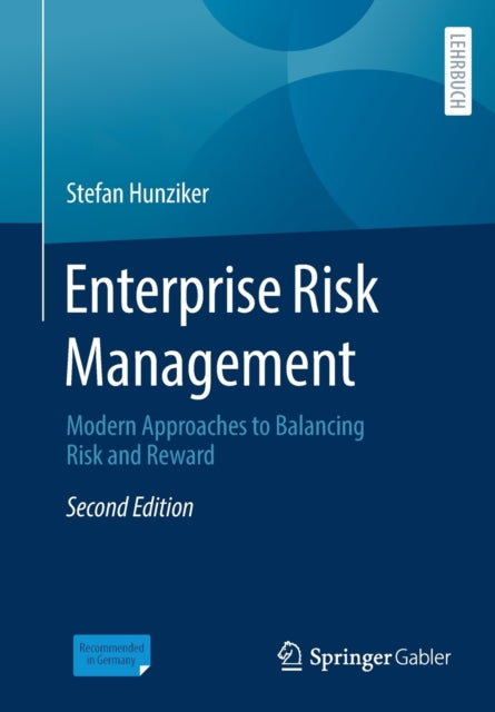 Book cover of: Enterprise Risk Management. By: Stefan Hunziker