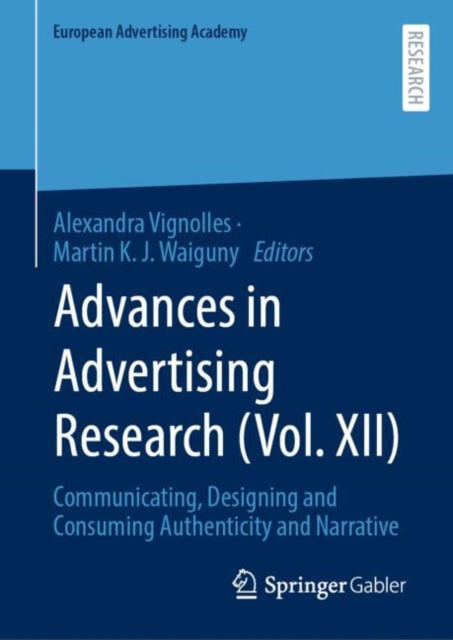 Book cover of: Advances in Advertising Research (Vol. XII). By: Alexandra Vignolles