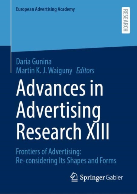 Book cover of: Advances in Advertising Research XIII. By: Daria Gunina
