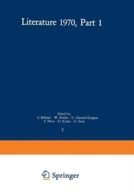 Literature 1970, Part 1