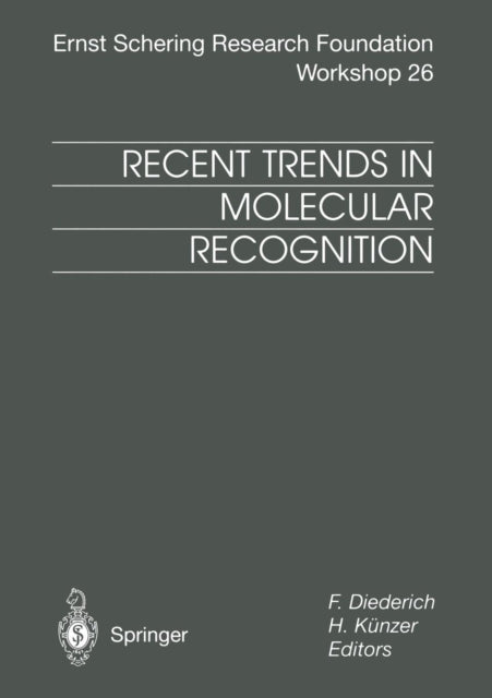 Book cover of: Recent Trends in Molecular Recognition. By: F. Diederich